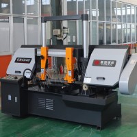 雙立柱臥式GB4240金屬帶鋸床 山東魯班鋸業(yè)廠家傾心制造