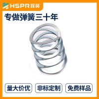 定制不銹鋼碳鋼平端對頂波形彈簧波簧壓縮波形彈簧現貨樣品