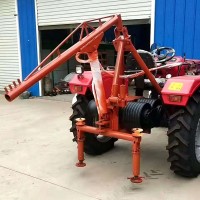 拖拉機絞磨 四輪放線牽引機 10噸拉力放線機