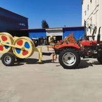 拖拉機絞磨 電力施工放線設備四輪放線牽引機