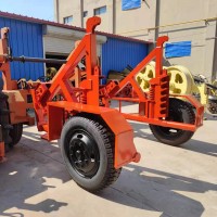 導線收放線炮車3噸電纜收線布線放線拖車