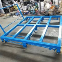 制動四輪手推車  地鐵運輸軌道車 平板車