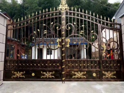 遵義鐵藝大門貴陽鋅鋼圍欄畢節(jié)市政護欄