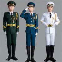 院校國旗班服裝服飾三軍儀仗隊禮賓儀仗隊現(xiàn)貨儀仗隊禮賓服鼓樂服
