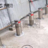 武漢防沖撞升降樁 擋車路樁圖片