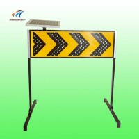 黑色太陽能箭頭燈 道路施工線形誘導標志價格