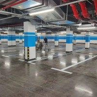 南京達(dá)尊交通工程公司地下停車場(chǎng)道路劃線