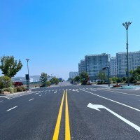 供應南京道路劃線 廠區劃線 停車位劃線 消防通道冷噴劃線