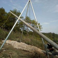 線纜桿塔立桿機 起重立桿器 三角型抱桿