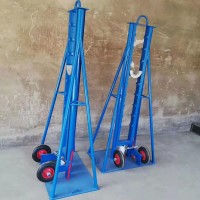 電纜軸升降架 放線提升架 光纜放線盤