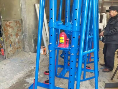 電信山地施工線軸放線盤  三角型加強(qiáng)放線架子