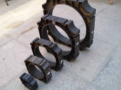 圓形電力管枕 50#-315# 電力管的固定支架 玻璃鋼管枕