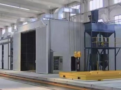 全自動封閉式大型工業噴砂房