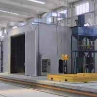 全自動封閉式大型工業噴砂房