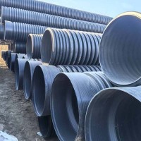 PE大口徑雙壁波紋管市政排水排污管環剛度高SN4/SN8
