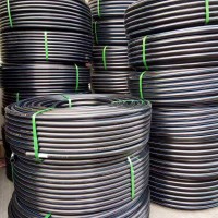 PE穿線盤管 黑色實壁穿線管 PE電纜保護管/路燈地埋穿線管