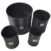 黑色PE穿線管接頭 電力管管直接 免熱熔承插式快速活接頭