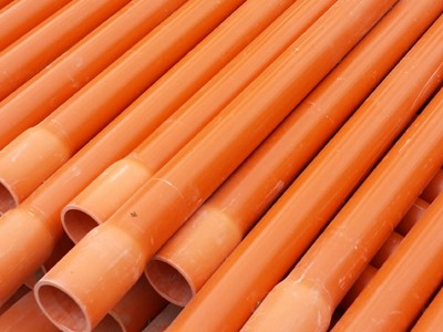 市政電網(wǎng)改造CPVC電力管 城市地下預(yù)埋管 電纜保護(hù)穿線管