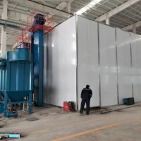 大型噴砂房廠家直售 可定制規格 滿足不同需求