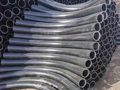 PE電力管大彎頭 免熱熔對接管件 pe大弧彎管 穿線管弧彎