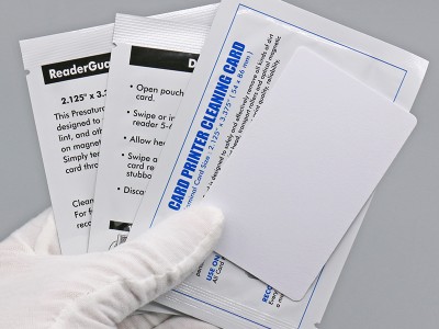 ATM機 POS機 刷卡器 證卡打印機CR80通用清潔卡!