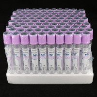 紫色管帽EDTA-K2抗凝PET真空采血管_抽血管_血常規管