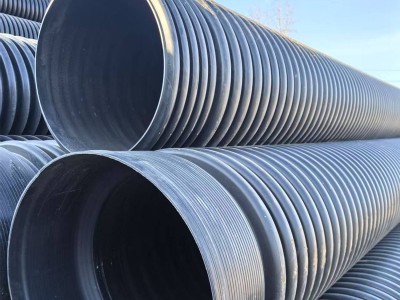 廠家直供HDPE大口徑雙壁波紋管排水排污 抗壓強(qiáng)抗沖擊耐腐蝕