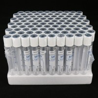 白色管帽無添加劑PET材質真空采血管_抽血管_普通血清管