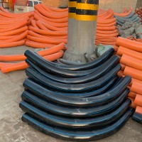 河北廠家供應 PE電力管彎頭 45度90度月牙彎 量大價優